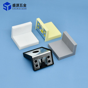 Shengyuan Plastic Large <b>Hanging</b> <b>Bracket</b> White Black Brown Beige Dark Gray Durable Right Angle Cabinet Wall Mount Support - Product Image 3