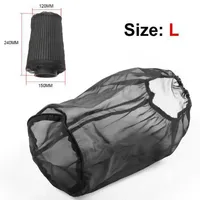 Nouvelle version améliorée YOMI, véritable protection contre l'eau, l'huile et la poussière, filtre à air, housse de protection universelle, haut débit, comprend un support