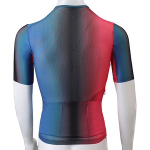 Fabricante OEM personalizado transpirable italiano MITI manga corta Camisetas de ciclismo para hombres - Product Image 3