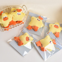 Porte-clés Mascotte Créative et Adorable en Peluche : Poussins et Canetons – Décoration Suspendue pour Anniversaire, Cadeau Mignon à Prix Abordable