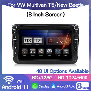 Radio de Coche STWEI con Android Auto para VW Volkswagen Skoda Seat Multivan T5/New Beetle/Golf GTI, 8 Pulgadas, WiFi, CarPlay, Multimedia, Video - Product Image 3