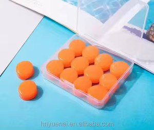 Bouchons d'oreilles en silicone moulables Meilleurs bouchons d'oreille antibruit pour la natation du sommeil Étudier le <span class=keywords><strong>ronflement</strong></span> Concerts - Product Image 4