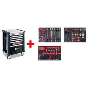 USAG - U05191627 Gabinete de rodillos de carreras con surtido automotriz 495 MAA (155 piezas) -TALLERES EAN 8001150041112 ROLLING - Product Image 1