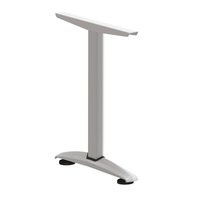 Pieds de meubles en métal Cadre de bureau d'ordinateur Pieds de table de bureau en fer pour immeuble de bureaux Pieds de table modernes avec revêtement en poudre modem OEM