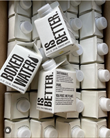Boîte d'emballage personnalisée en carton pour jus de fruits aseptique, cartons de lait, boîte en carton pour jus avec impression, carton à couvercle supérieur