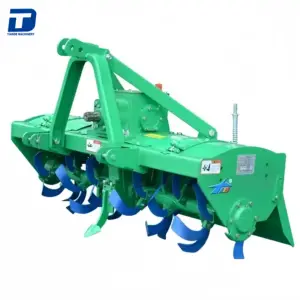 Tractor Pto Aangedreven Rotavator 3-Punts Roterende Helmstok Kleine Doos Serie Kleine Pk Roterende Cultivator