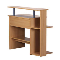 Vente d'usine - Bureau d'ordinateur en bois moderne au design simple pour la maison