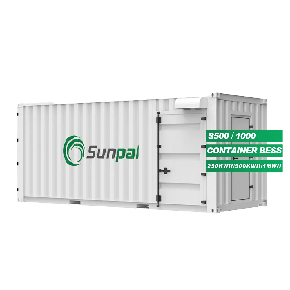 Solar Lifepo4 Batterij 1mwh 2mwh 3Mw 4Mw Aanpassen Lifepo4 Energie Batterij Container