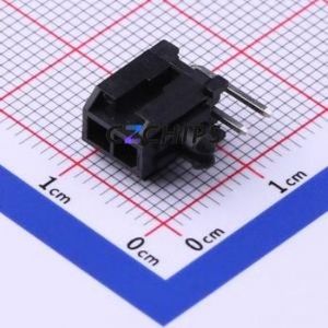 M3025R-2x1P Wire-to-Board Pin Header Bent Lead Through Hole,P=3mm Connector 2x1P 3mm Right Angle Insert 2P - Product Image 1