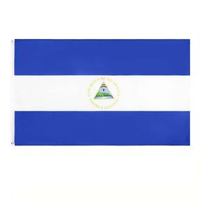 ขายส่งโพลีเอสเตอร์ราคาถูกพิมพ์กลางแจ้งที่กำหนดเองทำ3x5ft เอลซัลวาดอร์โพลีเอสเตอร์ธง - Product Image 1