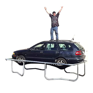 Zoshine Trẻ Em Nhảy 6x9ft Hình Chữ Nhật <span class=keywords><strong>Trampoline</strong></span> Nhảy Bungee <span class=keywords><strong>Trampoline</strong></span> Hình Chữ Nhật Với Mạng Lưới An Toàn - Product Image 4