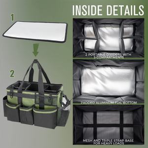 Bolsa de Limpieza Portátil para Herramientas de Limpieza, Bolsa Organizadora para Limpieza del Hogar, Bolsa de Transporte para Herramientas de Limpieza - Product Image 5