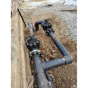 Válvula solenoide de riego Zanchen HDPE con control remoto de flujo para sistema de agua y fertilizantes en campos agrícolas - Product Image 1