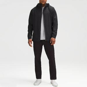 Vêtements de golf performants, fabricants de softshell imperméables coupe-vent, fermeture éclair intégrale, golf en plein air, vêtements décontractés pour hommes, sport, printemps, à capuche - Product Image 3