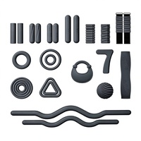 Fourniture d'usine : Anneau de yoga, Barre d'haltères 15LB 25LB, Haltère en silicone pour Pilates et Tapis avec équipement de yoga pour la pratique des femmes et des hommes