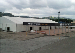 White Large Event Shelter Wind Snow Resistant <strong>a</strong> <strong>Frame</strong> <strong>Tent</strong> Thermal Insulation Commercial Marquee Giant Aluminum Alloy Event <strong>Tent</strong> - Product Image 3