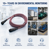 Câble de détection de fuite d'huile SPD-YL100, capteur de fuite de carburant pour la surveillance des salles de générateurs de centres de données, compatible Modbus-RTU