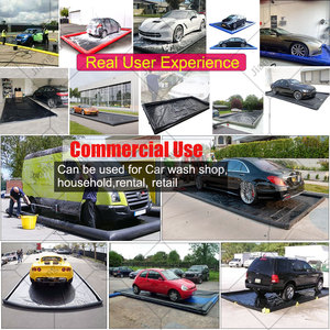 Tapis de lavage gonflable en plastique, 1 pièce, tapis de nettoyage robuste pour <span class=keywords><strong>voiture</strong></span>, Garage, conteneur de sol - Product Image 3