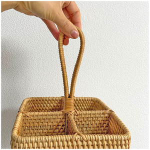 Best Selling Handmade Woven <b>Storage</b> <b>Basket</b> Customized Holder From Vietnam Factory Cheap Wholesale for <b>Vegetables</b> - Product Image 2