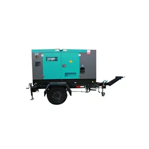 Anhänger Typ Diesel Generator Set mit gutem Preis leise Typ Chinesisch Ricardo Kofo 50HZ Diesel mit CE-und ISO-Zertifikat