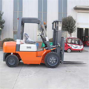 Быстрая доставка, 3,5-тонный колесный дизельный вилочный погрузчик, настраиваемый подъемный вилочный погрузчик, вилочный погрузчик, сидящий дизельный вилочный погрузчик - Product Image 5