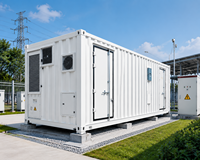 Système de Stockage d'Énergie (BESS) LiFePO4 en Conteneur 20ft/40ft pour Exploitation à Grande Échelle, Ferme Solaire, Micro-réseau, Soutien au Réseau Hybride 1MWh-6.25MWh Air