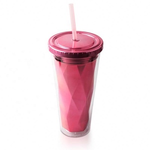 Bouteille d'eau de sport en plastique PS écologique de 16 oz, best-seller, avec couvercle, qualité supérieure, sans BPA, nouveauté, forme de queue de poisson - Product Image 5