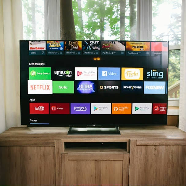 D the 50-inch Flat Panel TV and Smart TV with Low Factory Direct Sale Prices Can Be Wall-mounted