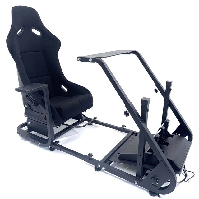 Deluxon D37 Custom Racing Simulator Cockpits Sim Racing Rigs Racing Steering Wheel Stand Compatible With G920, G25, G27, G29