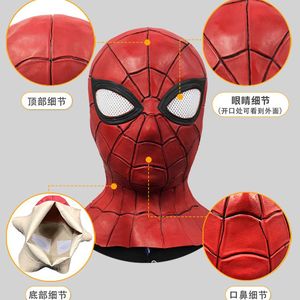 <span class=keywords><strong>Marvel</strong></span> Spider-Man Funny Film Masquerade Ball Spoof Couvre-chef en latex pour Pâques Halloween Noël Graduation Diwali Parties - Product Image 5
