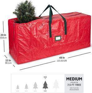 Hot Sale Reusable Heavy Duty Durable Oxford Waterproof Xmas <strong>Christmas</strong> <strong>Tree</strong> <strong>Storage</strong> <strong>Bag</strong> - Product Image 4