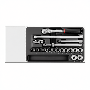 Juego de Herramientas 519/605BB, Kit de Llaves de Tubo de 18 Piezas, Herramientas de Reparación Mecánica - Product Image 2