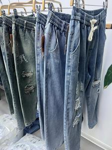 Hot-Suppliers Wholesale New-Brand Winter Denim Jeans pour unisexe Casual Wearing pour l'hiver Vêtements mixtes en balles - Product Image 4
