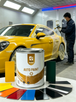 Peinture automobile acrylique 2K à base métallique 1K, résistante aux intempéries et au vieillissement, pour la retouche automobile - Prix de gros