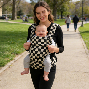 Porte-bébé pliable moderne et léger, imperméable, avec dossier en X, confortable, pour bébés de 0 à 6 mois, idéal pour les voyages, sans maintien manuel - Product Image 6