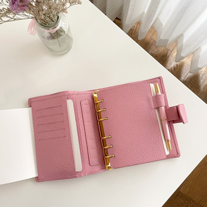 Portefeuille-classeur de luxe personnalisé A5 A6 A7, élégant et rechargeable, <span class=keywords><strong>pour</strong></span> la planification à domicile, au bureau ou en déplacement, et comme journal. - Product Image 2