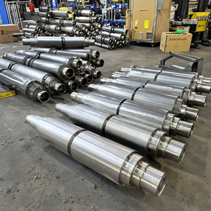 <span class=keywords><strong>Prix</strong></span> usine longue durée de vie haute résistance à l'usure 42CrMo trempe et revenu pièces de rouleau de broyeur robuste forgé - Product Image 6