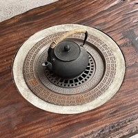 Meubles Wabi Sabi Villa Table à thé japonaise en bois massif Design moderne Table basse pour salon