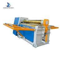 Máquina de Rolado de Placas CNC Automática de Alta Precisión W12-12x2500 con Soportes Verticales y Laterales para el Doblado de Chapas