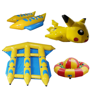 4 Cavaliers Gonflable PVC Banana Boat Water Sport Game 0.65MM - Product Image 3