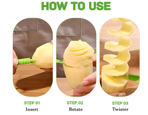 Pelador y <span class=keywords><strong>cortador</strong></span> en espiral <span class=keywords><strong>de</strong></span> plástico para patatas, herramienta <span class=keywords><strong>de</strong></span> cocina fácil <span class=keywords><strong>de</strong></span> usar, 1 pieza - Product Image 6