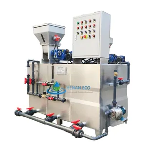 Mesin dosis polimer otomatis, sistem dosis kimia untuk pengolahan air minum