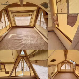 Tenda gonfiabile antivento e impermeabile del precursore 13sqm della famiglia con il disegno del triangolo per le gite all'aperto - Product Image 3