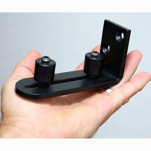 รางเลื่อนติดผนังแบบปรับได้ขนาดใหญ่ WEKIS พร้อมล้อลูกปืนสำหรับด้านล่างของประตูบานเลื่อน - Product Image 6