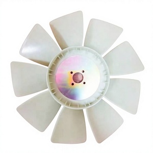 ใบพัดเครื่องยนต์ อะไหล่รถขุด R210-7 R220LC-9S ใบพัดลมระบายความร้อน 11N6-00340 - Product Image 4