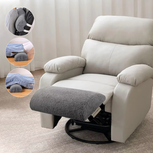 YUE RISE Coussin <span class=keywords><strong>de</strong></span> Soutien Multi-Positions en Tissu Sherpa Doux et Mousse à Mémoire <span class=keywords><strong>de</strong></span> Forme, Coussin Semicirculaire pour les Jambes, Idéal pour le Bureau, le Yoga, le Sommeil, le Soulagement, les Soins et l'Hôtellerie - Product Image 1