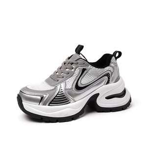 Zapatillas Deportivas de Alta Calidad para Mujer 2025, Zapatillas con Tacón Alto que Aumentan la Estatura 7 cm, Zapatillas Casuales con Plataforma y Tacón - Product Image 1