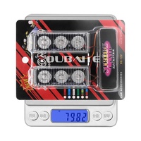 12-24V señal de seguridad coche rojo azul luz estroboscópica Led trabajo luz de advertencia 2 luces de la barra para vehículo LED trasera Chase luz estroboscópica