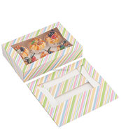 Boîtes d'emballage en carton pour bonbons de mariage, présentoir rotatif pour snacks et gaufres, boîte en papier