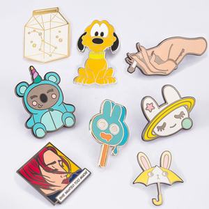 Xintong कारखाना अनुकूलित धातु हार्ड एनमेल बैज कंपनी लोगो कार्टून कार्टून कार्टून नरम तामचीनी मिश्र धातु लेपल पिन - Product Image 1